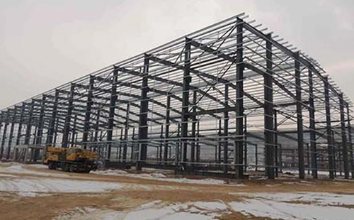 新城镇新城镇钢结构厂房安装